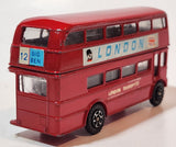 M. Persaud Ltd. London Routemaster Double Decker Bus Red Die Cast Collectible Toy Car Vehicle