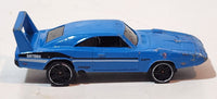 2017 Hot Wheels Muscle Mania '69 Dodge Charger Daytona Blue Die Cast Toy Muscle Car Vehicle