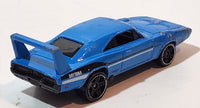 2017 Hot Wheels Muscle Mania '69 Dodge Charger Daytona Blue Die Cast Toy Muscle Car Vehicle