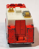 1992 Matchbox Mack Auxiliary Power Truck Flood Light Rescue Unit Fire Truck 1/84 Scale Orange Die Cast Toy Car Vehicle