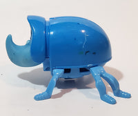 1998 McDonald's Disney A Bug's Life Dim Blue Beetle 3 1/2" Long Wind Up Moving Toy Figure