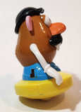 1998 Burger King Hasbro Disney Pixar Toy Story Mr. Potato Head 3 3/4" Tall Spinning Top Toy Figure