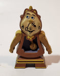 Just Toys Disney Beauty And The Beast Cogsworth 3" Rubber Toy Figure