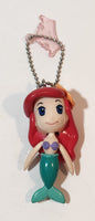 Tomy Disney The Little Mermaid Ariel 2 1/2" Tall Toy Figure Key Chain Charm