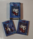 1998 Coca Cola 2 Packs of Polar Bear Themed Bicycle Playing Cards Never Opened in Embossed Tin Metal Container