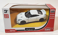 2022 Huadawei Nissan GT-R R35 1:36 Scale White Die Cast Toy Car Vehicle New in Box