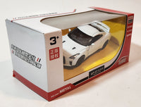 2022 Huadawei Nissan GT-R R35 1:36 Scale White Die Cast Toy Car Vehicle New in Box