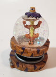 Disney Winnie The Pooh Tigger Miniature 3" Tall Resin Snow Globe