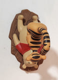 Disney Pooh & Friends "Friends Put A Bounce In Your Heart" Tigger Standing on Winnie's Belly 6" Tall Ceramic Figurine