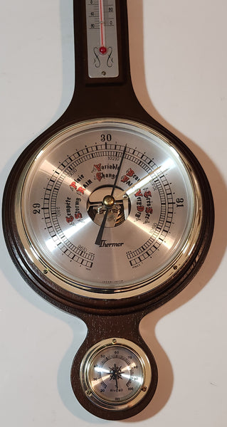 Zero Stock- Vintage Barometer Thermometer Hygrometer And Compass Weath –  Explorer Antiques