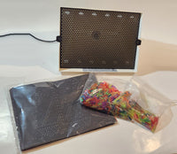 Vintage 1991 Milton Bradly Lite Brite Model No. C4780 LR24153 110V 25W Lite Brite Toy Light Up Picture Toy with Bag of Pegs in Box