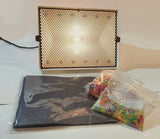 Vintage 1991 Milton Bradly Lite Brite Model No. C4780 LR24153 110V 25W Lite Brite Toy Light Up Picture Toy with Bag of Pegs in Box