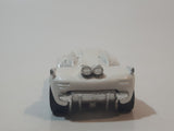 2002 Hot Wheels Crash Curve Maelstrom White Die Cast Toy Car Vehicle