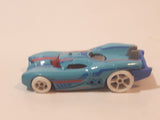 2014 Hot Wheels HW City: Future Fleet Prototype H-24 Sky Blue Die Cast Toy Car Vehicle