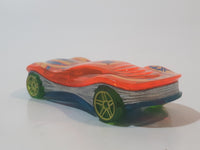 2018 Hot Wheels X-Raycers Clear Speeder Transparent Orange Die Cast Toy Car Vehicle