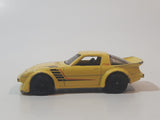 2014 Hot Wheels HW Workshop: Night Burnerz Mazda RX-7 Yellow Die Cast Toy Car Vehicle