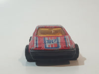 Vintage Majorette No. 202 Triumph TR7 Red 1:53 Scale Die Cast Toy Car Vehicle with Opening Doors