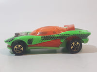 1995 Hot Wheels Track System Flashfire Bright Green Die Cast Toy Car Vehicle