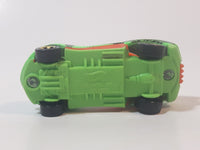 1995 Hot Wheels Track System Flashfire Bright Green Die Cast Toy Car Vehicle