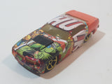 2008 MGA Marvel Authentics The Incredible Hulk and Wolverine Orange Die Cast Toy Car Vehicle