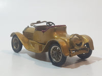 1968 Lesney Matchbox Models of YesterYear No. Y-6 1913 Cadillac Gold Die Cast Toy Car Vehicle