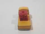 Vintage Husky VW Pick Up Truck Yellow Die Cast Toy Car Vehicle