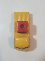 Vintage Husky VW Pick Up Truck Yellow Die Cast Toy Car Vehicle