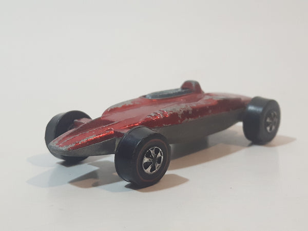 Vintage 1969 Hot Wheels Grand Prix Shelby Turbine Spectraflame Red Die Cast Toy Car Vehicle