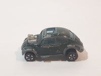 Vintage 1968 Hot Wheels Sweet Sixteen Custom Volkswagen Enamel Dark Green Die Cast Toy Car Vehicle