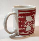 Nebraska Huskers College Football Team Ceramic Coffee Mug Cup