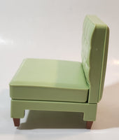 2005 Mattel Barbie Totally Real Green Chair Plastic Dollhouse Toy