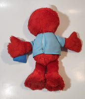 2010 Hasbro Talking and Singing Elmo with Blue Spaceship Shirt 12" Tall Toy Stuffed Plush Character