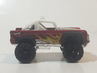 2016 Hot Wheels HW Daredevils Custom Ford Bronco Dark Red Die Cast Toy Car Vehicle
