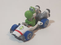 2020 Hot Wheels Nintendo Mario Kart Yoshi B Dasher White Die Cast Toy Car Vehicle