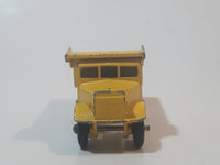 Vintage 1959 Lesney No. 6(B) Euclid Dump Truck Yellow Die Cast Toy Car Vehicle