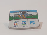 Vancouver 2010 Winter Olympic Games ICBC Skiing Enamel Metal Lapel Pin