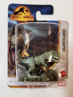 2022 Mattel Micro Collection Jurassic World Dominion Giganotosaurus 1 5/8" Tall Toy Figure New in Package