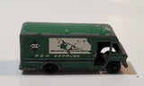 Vintage Budgie Models REA Express Parcel Delivery Van Green Die Cast Toy Car Vehicle Made in England