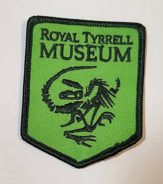 Royal Tyrrell Museum Embroidered Fabric Patch Badge