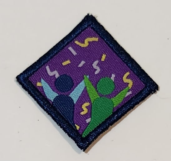 Girl Guides Party Celebration Themed Embroidered Fabric Patch Badge
