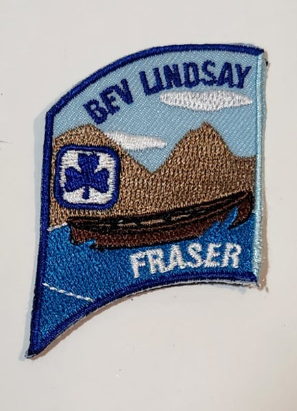 Girl Guides Fraser Bev Lindsay Embroidered Fabric Patch Badge