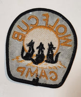 Boy Scouts Wolf Club Camp Embroidered Fabric Patch Badge