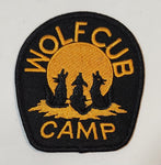 Boy Scouts Wolf Club Camp Embroidered Fabric Patch Badge