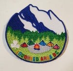 Girl Guides Lougheed Area BC Embroidered Fabric Patch Badge