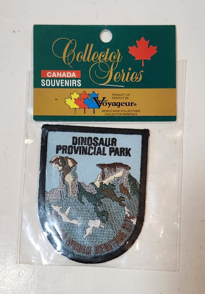 Dinosaur Provincial Park Unesco World Heritage Site Embroidered Fabric Patch Badge New in Package
