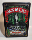Jack Daniel's Old No. 7 Brand Old Time Tennessee Whiskey Embossed Tin Metal Container EMPTY