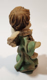 Angel in Green 4" Resin Figurine