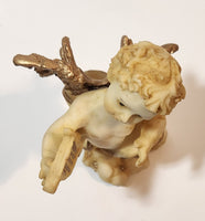 Angel Holding Lyre 5" Resin Figurine