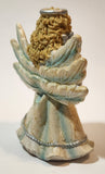 Angel Holding Song Book 4 3/4" Tall Resin Figurine