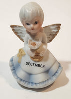 Angel Girl December 3" Tall Porcelain Figurine